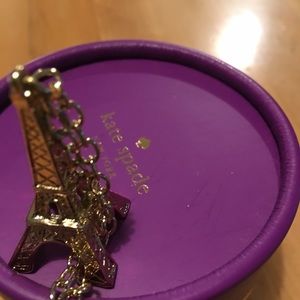 NWOT Kate Spade Eiffel Tower necklace